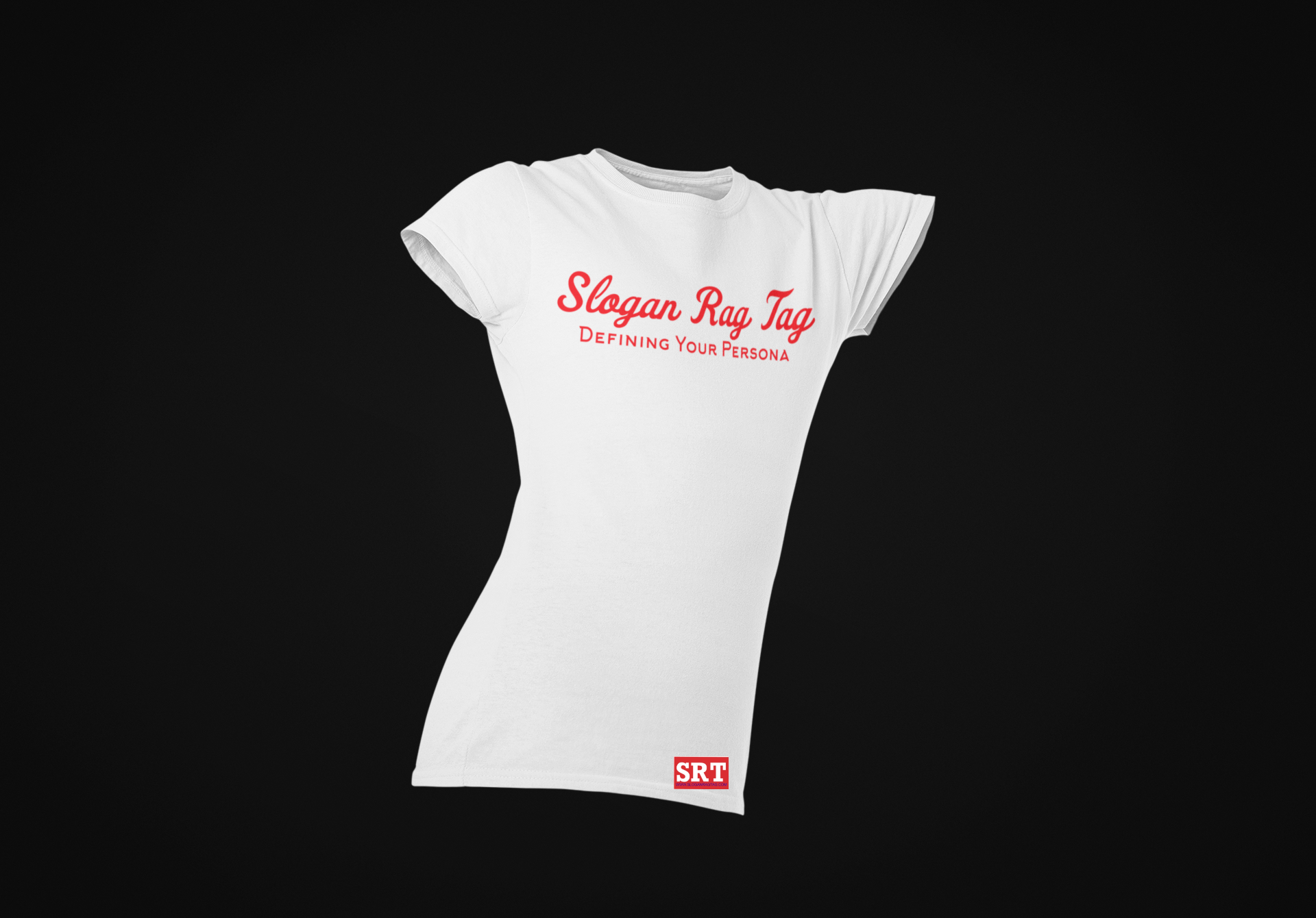 Slogan Rag Tag (defining your persona) WOMEN T-shirt