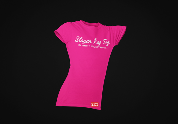 Slogan Rag Tag (defining your persona) WOMEN T-shirt